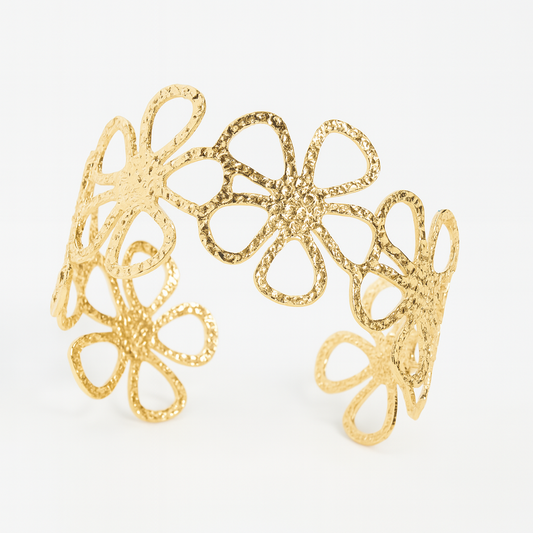Armreif Blumen