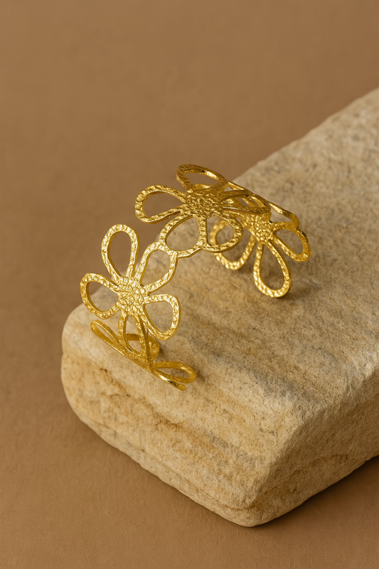Armreif Blumen